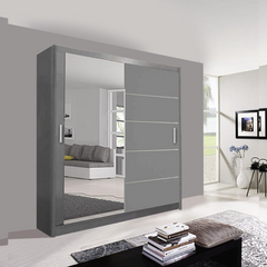 Lyon Mirrored Bedroom Sliding Door Wardrobes