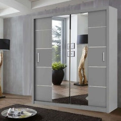 Oslo Mirror Bedroom Sliding Wardrobe