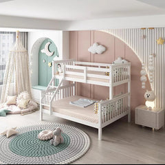 Triple Bunk Bed Children Bedroom Furniture Pine Frame 3FT Double 4FT6