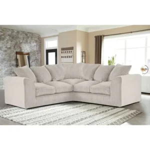 Manny Jumbo Cord 5 Seater Corner sofa - Image 1