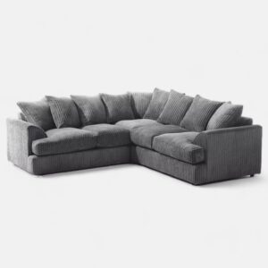 Manny Jumbo Cord 5 Seater Corner sofa - Image 6
