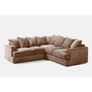 Manny Jumbo Cord 5 Seater Corner sofa - Image 2